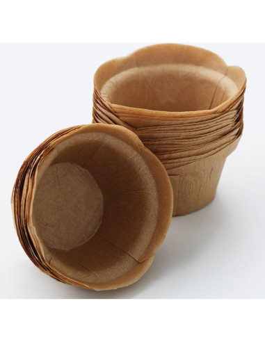 Forros de Papel para Cupcakes SK Natural 50pcs 8.6x5.1cm