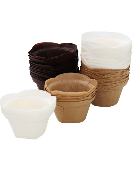 Forros de Papel para Cupcakes SK Natural 50pcs 8.6x5.1cm