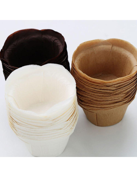 Forros de Papel para Cupcakes SK Natural 50pcs 8.6x5.1cm