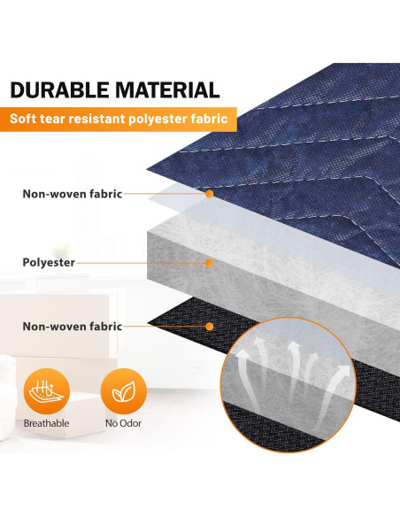 12 Manteles de Mudanza Nova 80 x 72 cm Alta Resistencia