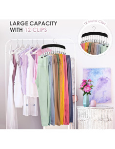 Perchas para Leggings MEILIDY, Organizador de Madera 2 Pcs 2