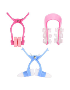 Juego de 3 Clips Elevadores de Nariz Nikou - Silicona y PVC