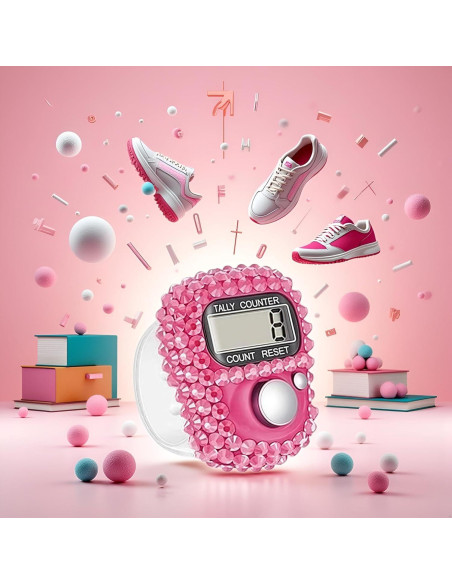 Contador Digital de Dedo Fansoftiks 1 Portátil 9999