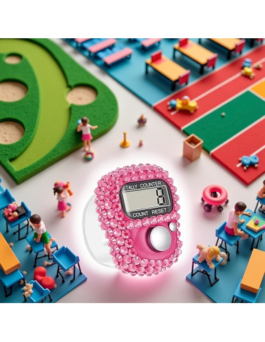 Contador Digital de Dedo Fansoftiks 1 Portátil 9999