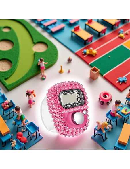 Contador Digital de Dedo Fansoftiks 1 Portátil 9999