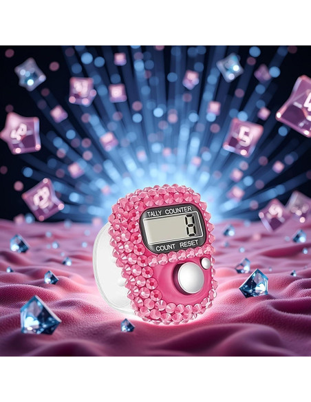 Contador Digital de Dedo Fansoftiks 1 Portátil 9999