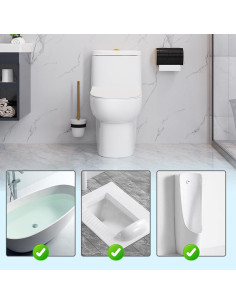 Limpiador de Inodoros Eadwe 2025, Polvo Espumoso 396g 2