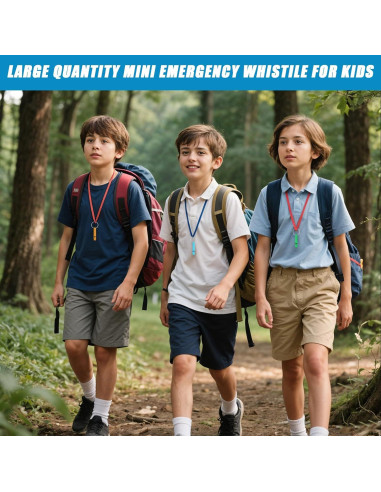 200 Silbatos de Emergencia Aluminio JJUNW para Camping y Deportes