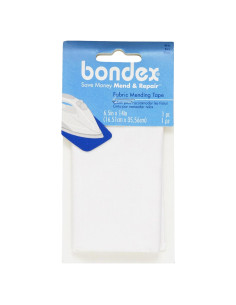 Tela de Reparación Termoadhesiva Wrights 16.5x35.5 cm - Blanco