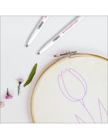 Bolígrafo de Tinta Desaparecedora LEONIS 5 Unidades Rosa