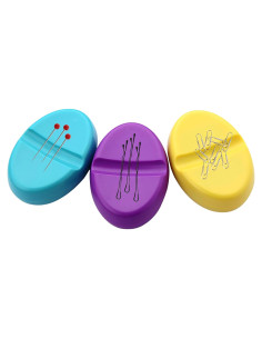 3 Almohadillas Magnéticas para Alfileres de Costura YARRD 10x7 cm