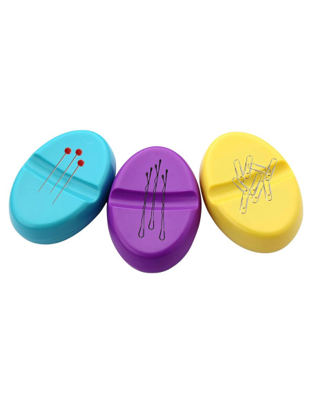 3 Almohadillas Magnéticas para Alfileres de Costura YARRD 10x7 cm