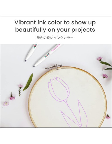 Bolígrafo de Tinta Desaparecedora LEONIS 5 Unidades Rosa