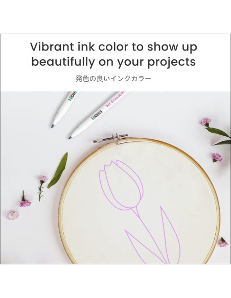 Bolígrafo de Tinta Desaparecedora LEONIS 5 Unidades Rosa