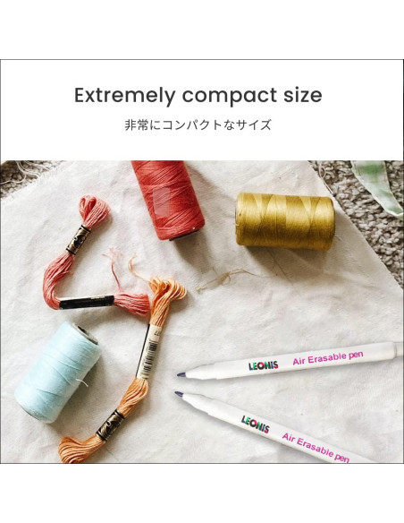 Bolígrafo de Tinta Desaparecedora LEONIS 5 Unidades Rosa