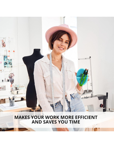 3 Almohadillas Magnéticas para Alfileres de Costura YARRD 10x7 cm