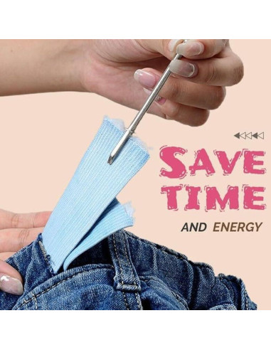 Juego de Clips de Enhebrador de Cuerda Yilia 4PCS Metal