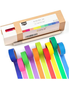 Cinta Washi Colorida Piokio 10 Rollos 164 Pies para Manualidades 2