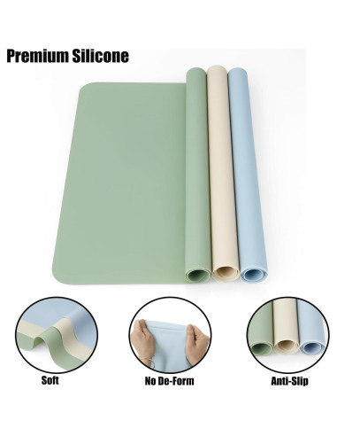 Tapetes de Silicona PandaEar 3 Pack 40x30 cm Antiadherentes