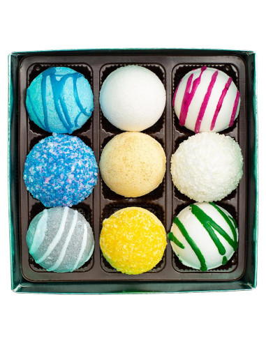 Set de 9 Bombas de Baño Espumosas Fizz & Bubble Hidratantes