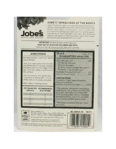 Picos para Plantas de Interior Easy Gardener - 30 unidades