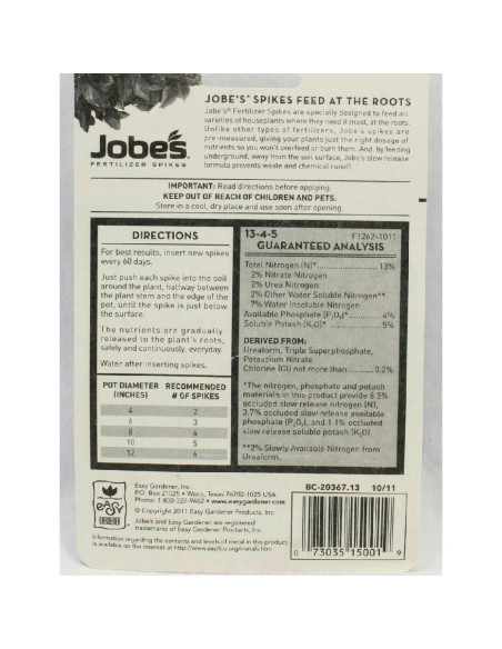 Picos para Plantas de Interior Easy Gardener - 30 unidades