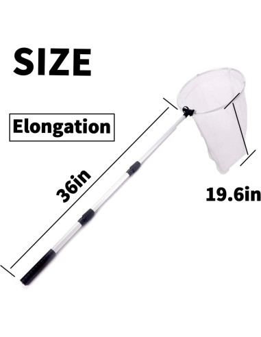 Set de 2 Redes Telescópicas Rngeo para Mariposas y Pesca