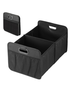Organizador de Maletero de Coche YSSOA 50L Plegable 2 Compartimentos