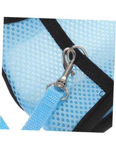 Conjunto de Arnés y Correa para Cobayas FOMIYES Azul 2 Pcs