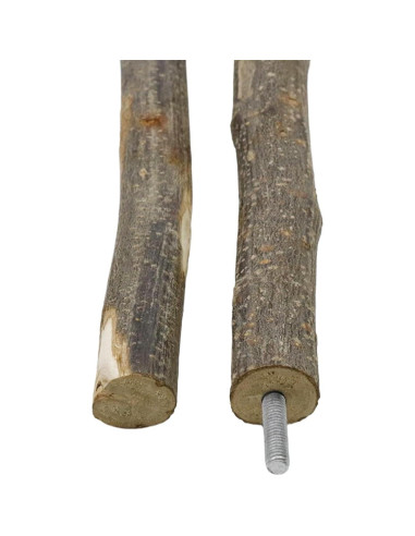 Columpio para Aves Meprotal 20x21 cm Madera Natural