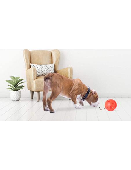 Bola de Golosinas Tricky Omega Paw - Mediana, Naranja