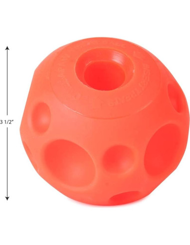 Bola de Golosinas Tricky Omega Paw - Mediana, Naranja