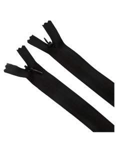Cremallera Invisible de Nailon Buscando ROAM 15.24 cm Negro - 2 Piezas