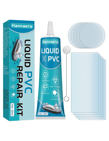 Kit de Reparación de Parche Inflable Hannaera 60 ml PVC