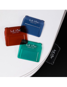 4 Piezas Elevador de Tapa de Inodoro YSSZAM 70x60 mm Plástico 2