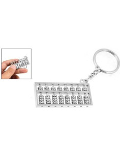 Llavero de Ábaco Mallofusa en Aleación Plata 11 cm 2