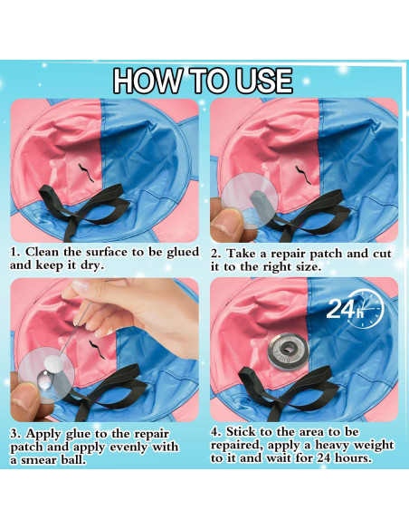 Kit de Reparación de Parche Inflable Hannaera 60 ml PVC