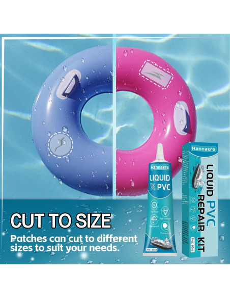 Kit de Reparación de Parche Inflable Hannaera 60 ml PVC