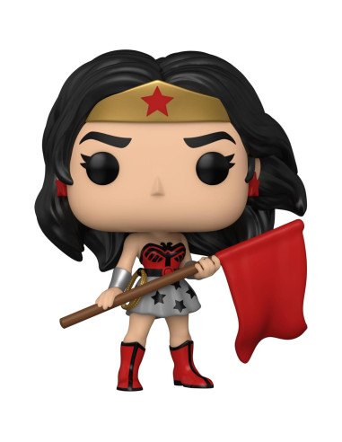 Figura de Vinilo Pop! Funko Wonder Woman 80 Aniversario