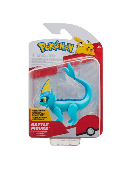 Figura de Batalla Pokémon Aquana 7 cm - PKW3578 Jazwares