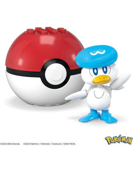 Juguete de Construcción Pokébola Quaxly Mattel 0.18 kg