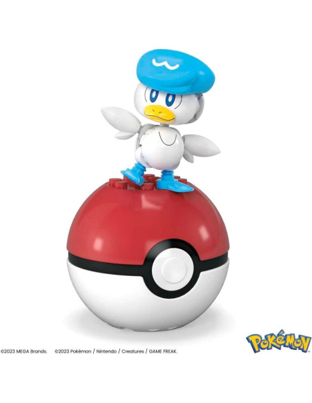 Juguete de Construcción Pokébola Quaxly Mattel 0.18 kg