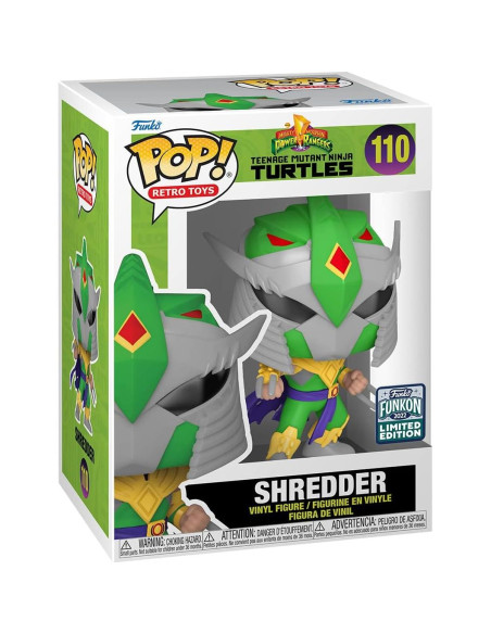 Figura de Vinilo Pop! Tortugas Ninja Shredder Ranger Verde Figura de Vinilo Pop! Tortugas Ninja Shredder Ranger Verde