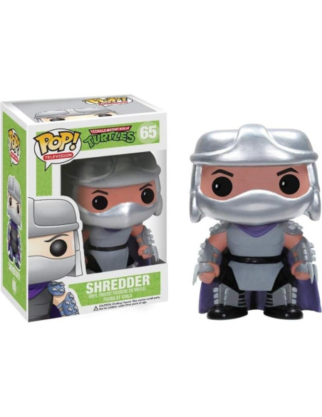 Figura de Vinilo Shredder Funko POP TMNT 9.5 cm Figura de Vinilo Shredder Funko POP TMNT 9.5 cm