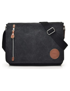Bolsa Mensajera de Lona Vintage Dealcase para Laptop 11.6-13.3"