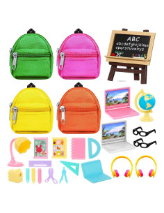 Kit de Accesorios para Muñecas BEABARZA 29.2 cm - 27 Piezas