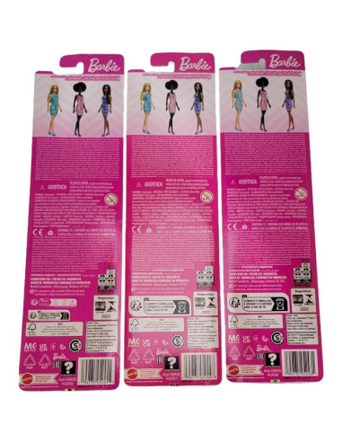 Muñecas Barbie Fabulosas - Paquete Coleccionista 3 Piezas 29.2 cm