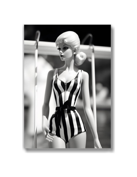 Póster de Arte Retro Brooke & Vine 30.5x40.6 cm Muñeca Barbie Póster de Arte Retro Brooke & Vine 30.5x40.6 cm Muñeca Barbie