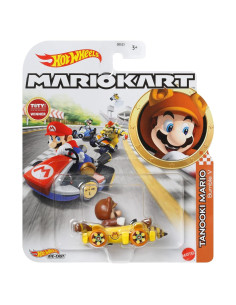 Hot Wheels Mario Kart Tanooki Bumble V Die Cast 1:64