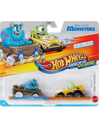 Set de 2 Coches de Juguete Hot Wheels RacerVerse Disney Pixar